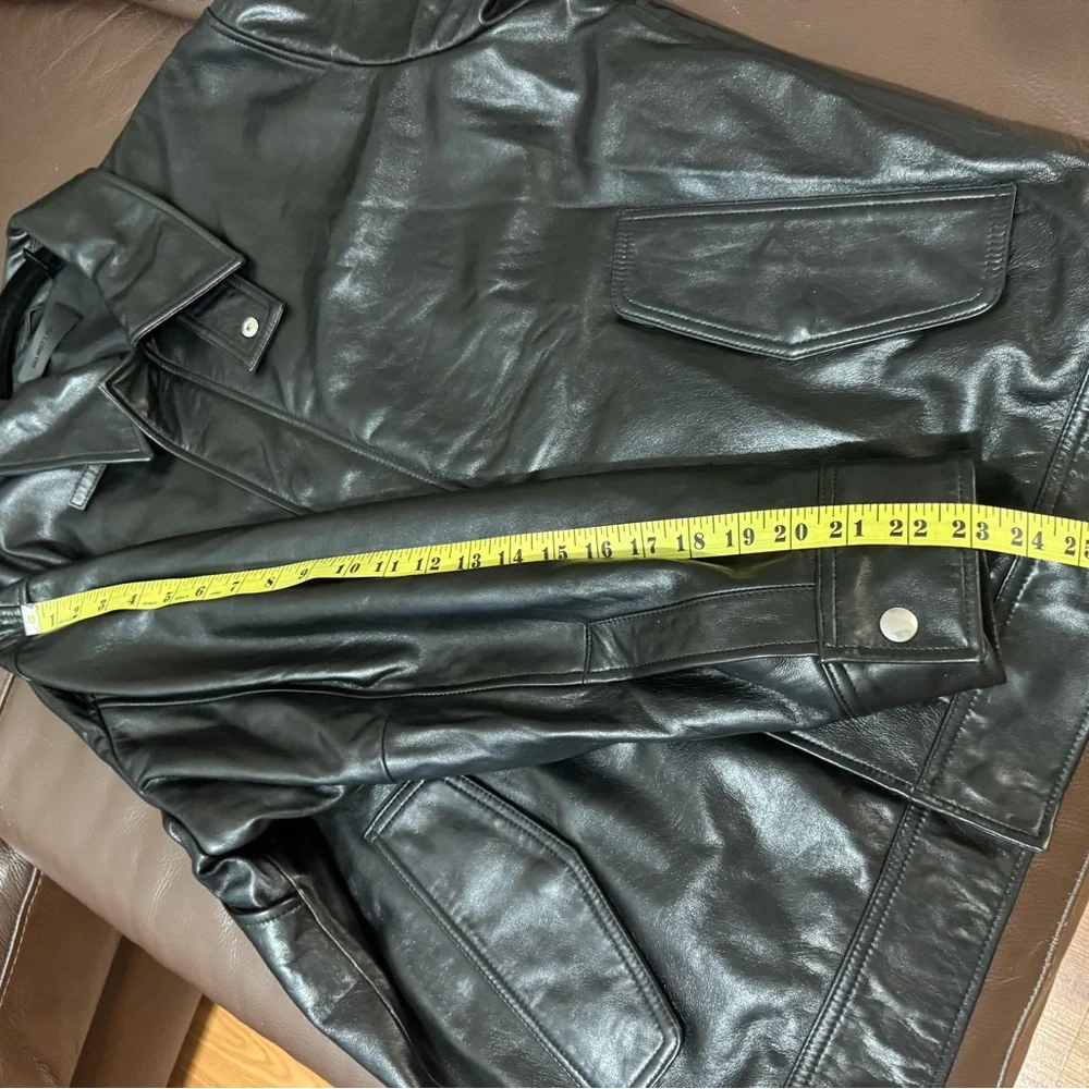 Helmut Lang Black Leather Jacket - Picture 11 of 11